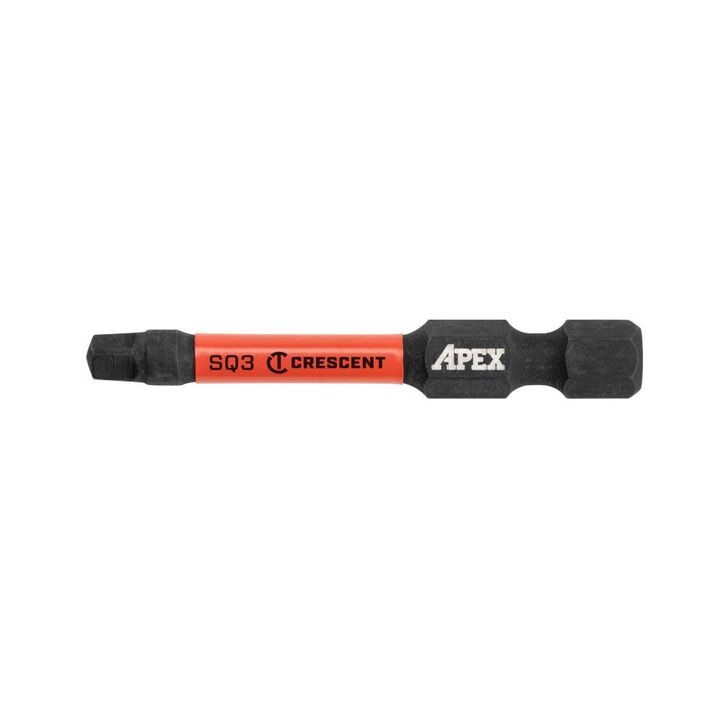 Crescent APEX Square Vortex Impact Power Bit #3 x 2in