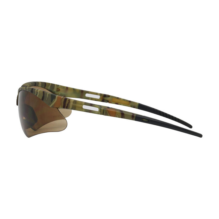 Protective Industrial Products Anser Semi-Rimless Safety Glasses with Camouflage Frame Brown Lens and Anti-Scratch Coating Including Neck Cord, large image number 1