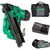Metabo HPT 18V MultiVolt Brushless 15-Gauge Angled Finish Nailer 2 Ah Kit, small image number 1