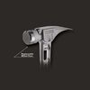 Stiletto TIBONE 15oz Milled/Curved Titanium Framing Hammer, small