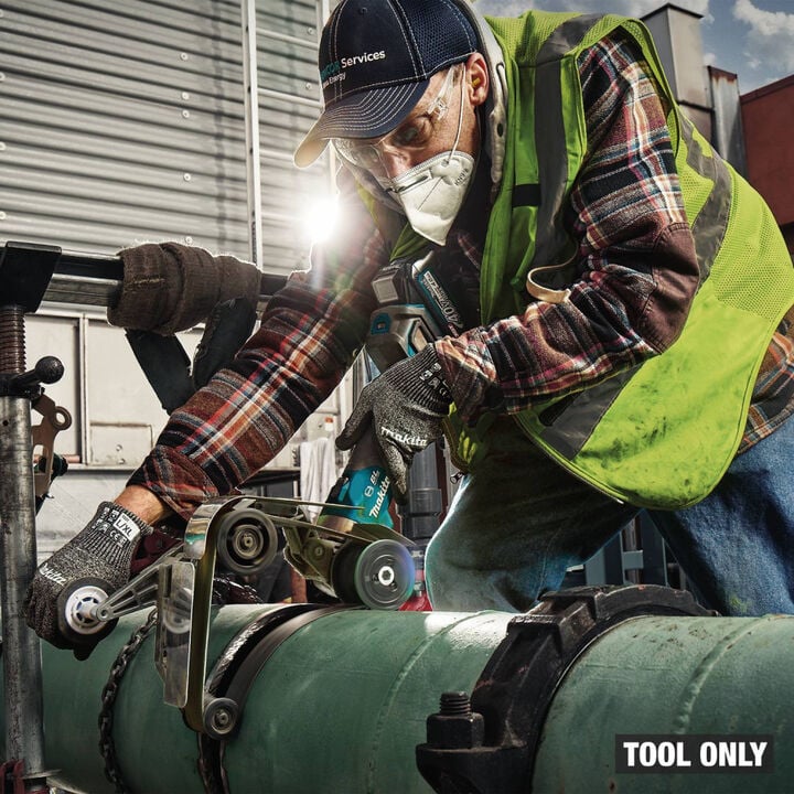 Makita 40V max XGT Brushless Cordless 1-9/16 Inch x 30 Inch Pipe Belt Sander, (Bare Tool), large image number 9