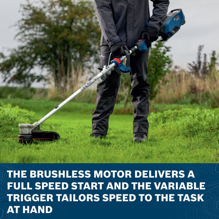 Bosch 18V Brushless String Trimmer (Bare Tool), large image number 4