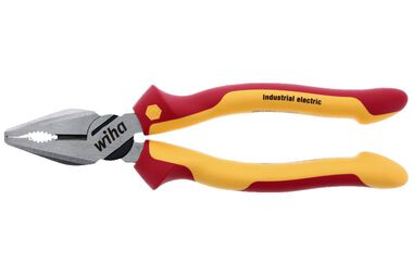 Wiha 8in Insulated Industrial Combination Pliers