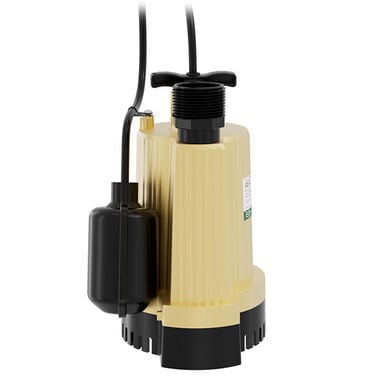 K2 Pumps Thermoplastic Sump Pump 1/3 HP with Piggyback Tethered Switch, large image number 3