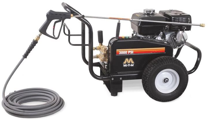 Mi T M JCW 3000 PSI 3.0 GPM Gas Powered Cold Water Pressure Washer with 4 Spray Tips