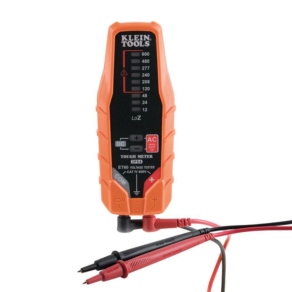 Klein Tools Electronic AC/DC Voltage Tester, large image number 6