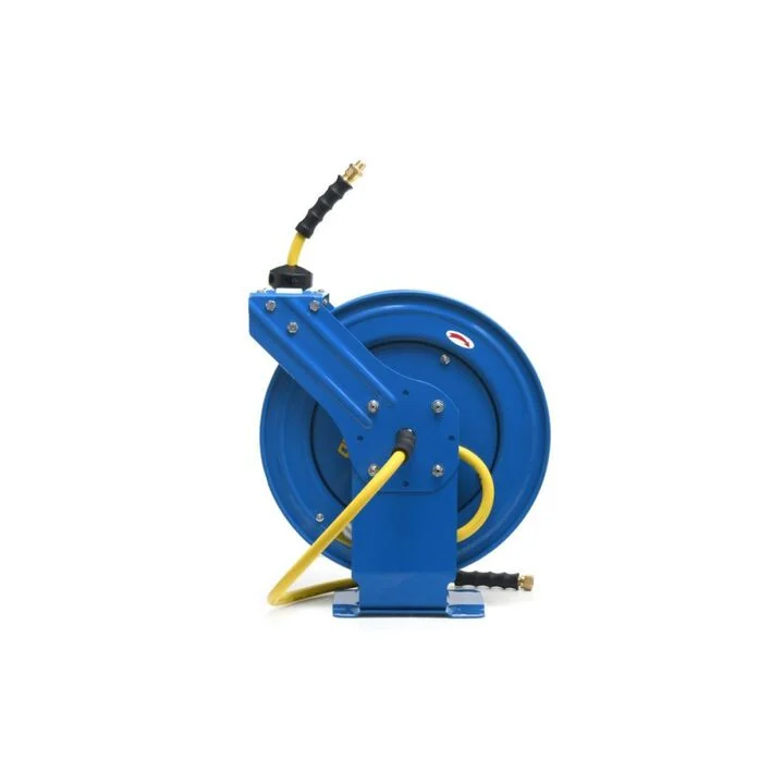 BluBird OilShield 1/2 Inch x 100 Ft. Air Hose Reel Dual Arm Assembly