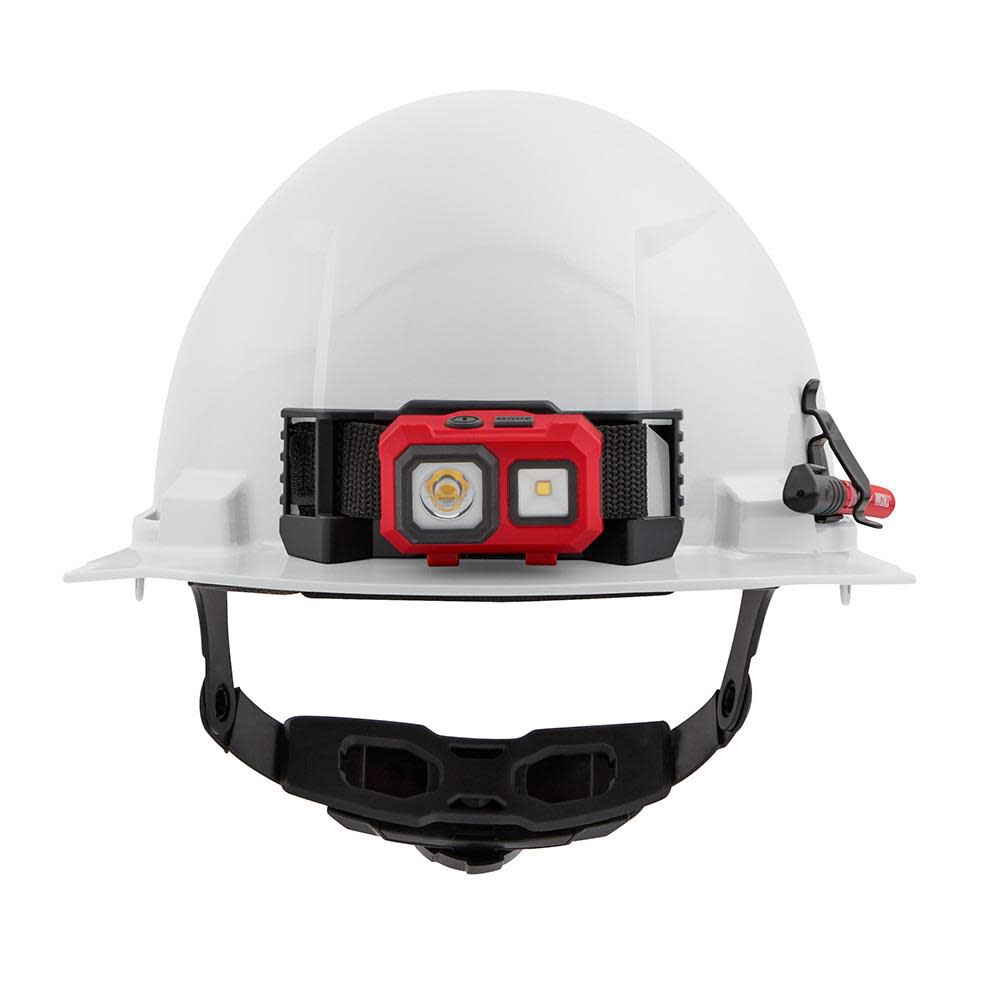 Milwaukee Gray Front Brim Hard Hat with 6pt Ratcheting Suspension Type 1 Class E & BOLT USB Cooling Fan Bundle, large image number 12
