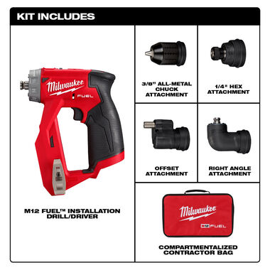 Milwaukee M12 FUEL Installation Drill/Driver (Bare Tool), large image number 1