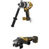 DEWALT 20V MAX Cordless Hammer Drill & Paddle Switch Grinder Bundle, small image number 1