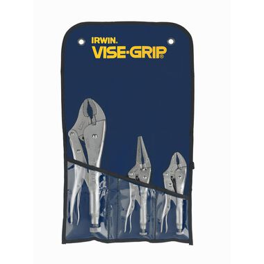 Irwin 3-Piece Vise-Grip Set with Pouch