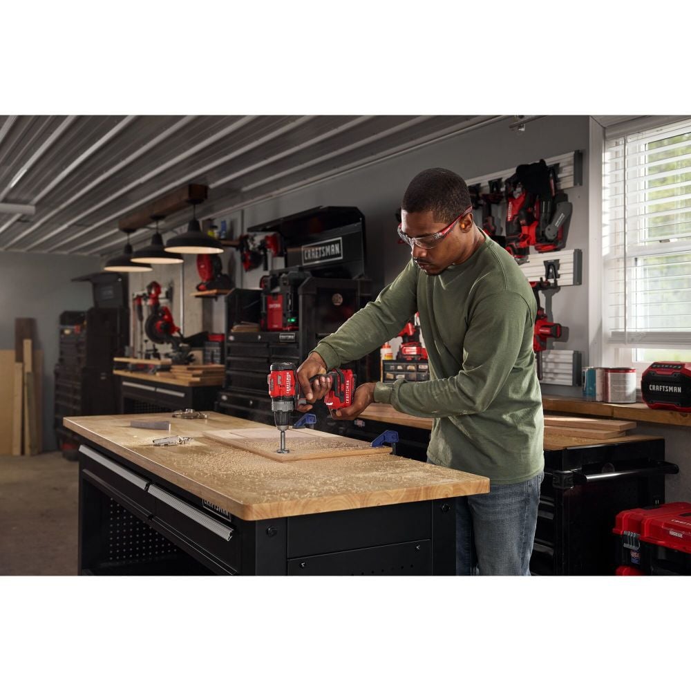 CRAFTSMAN V20 Brushless RP 1/2 Inch Drill/Driver Kit with Charger and Two 2.0 Ah Batteries, large image number 10