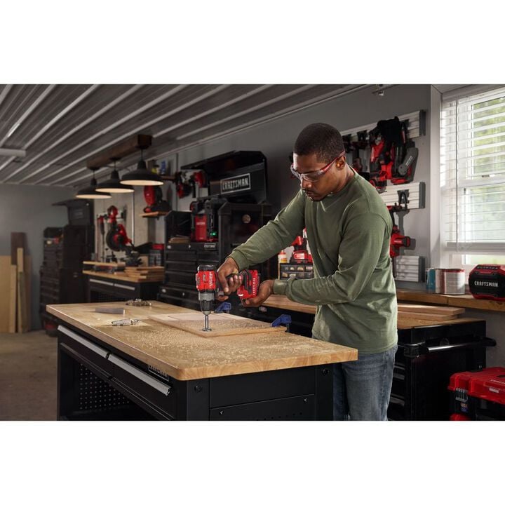 CRAFTSMAN V20 Brushless RP 1/2 Inch Drill/Driver Kit with Charger and Two 2.0 Ah Batteries, large image number 9