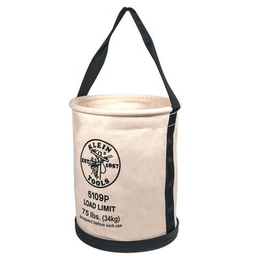 Klein Tools Wide Straight Wall Bucket w/Pocket