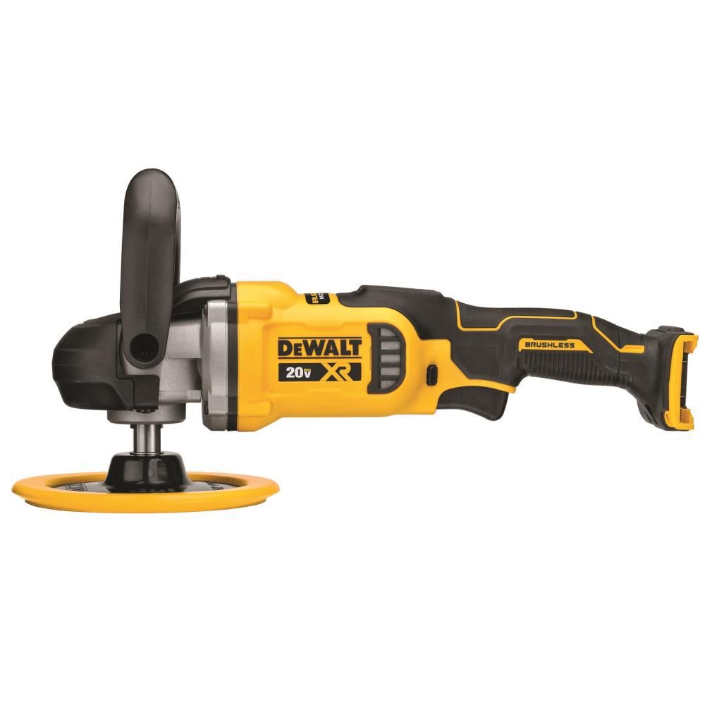 DEWALT 20V MAX XR 7 in 180mm Variable Speed Rotary Polisher (Bare Tool), large image number 2