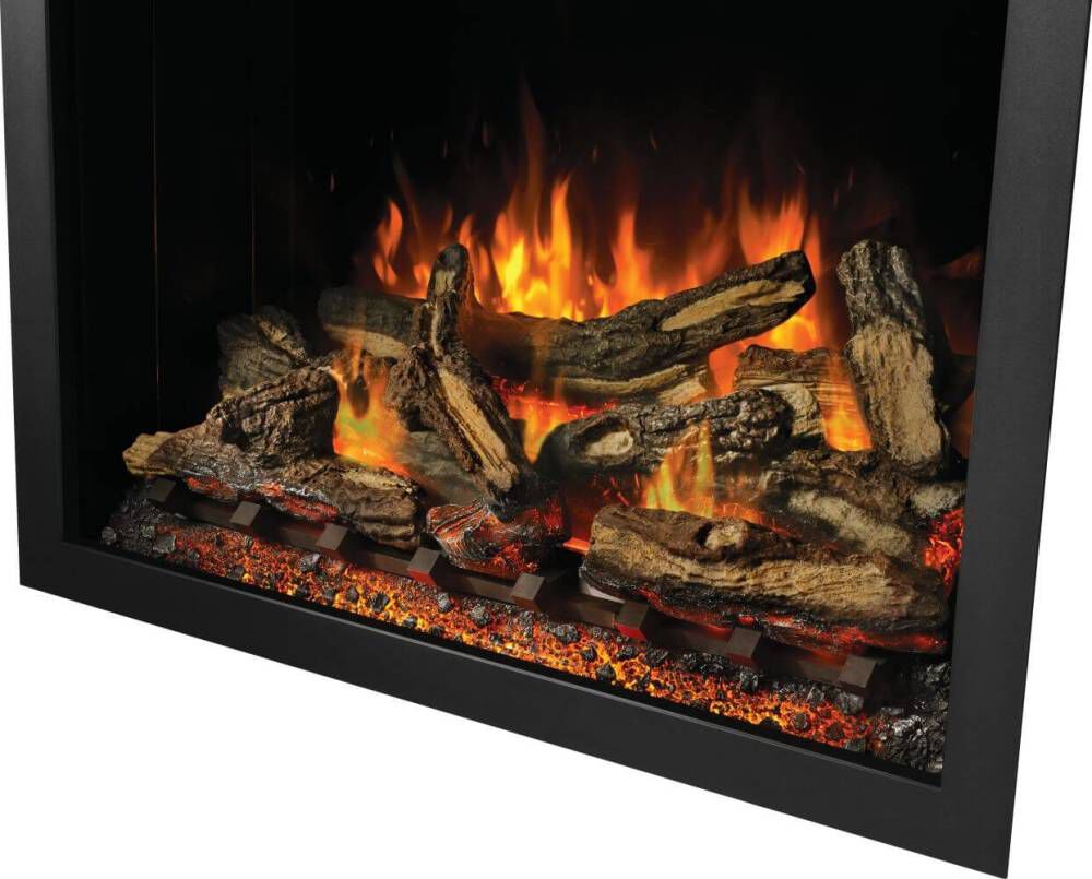 Napoleon Elevation Electric 36 Inch Single-Sided Built-In Fireplace Black, large image number 2