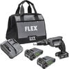 FLEX 24V Drywall Screw Gun Brushless Kit, small image number 1