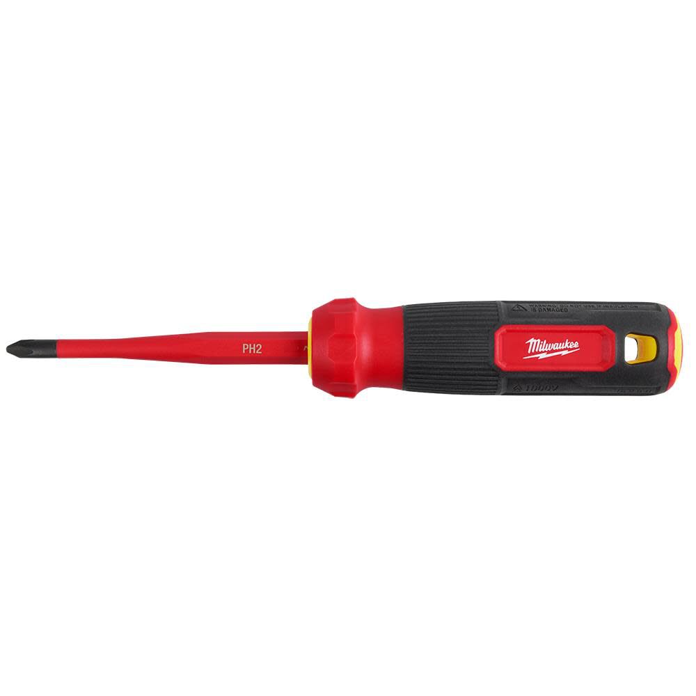 Milwaukee 4-in-1 1000V Insulated Slim Tip Multi-Bit Screwdriver, large image number 1