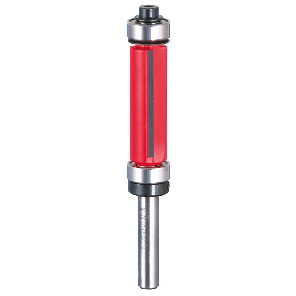 Freud 1/2 In. (Dia.) Top & Bottom Bearing Flush Trim Bit with 1/4 In. Shank, large image number 1