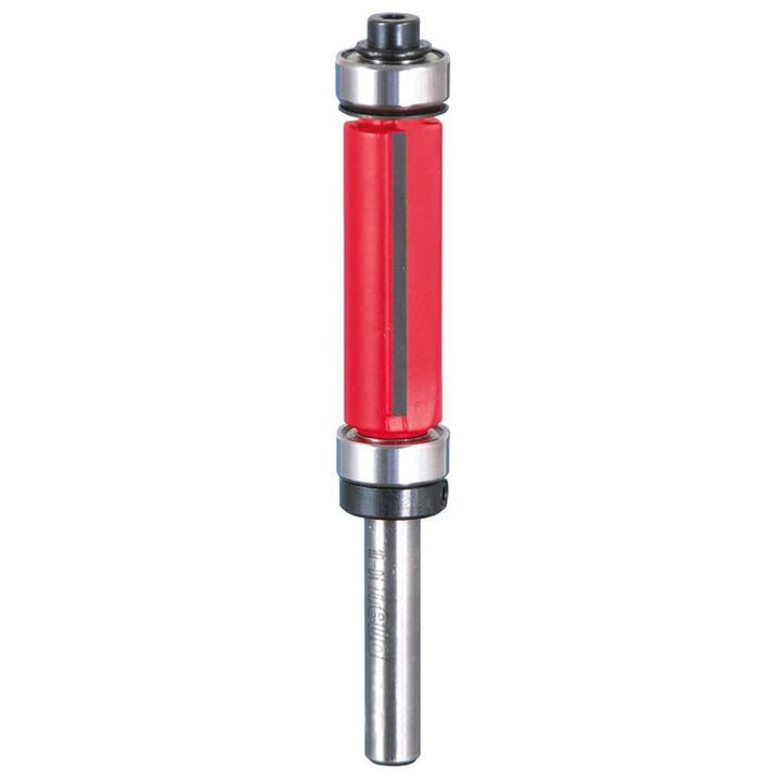 Freud 1/2 In. (Dia.) Top & Bottom Bearing Flush Trim Bit with 1/4 In. Shank, large image number 0