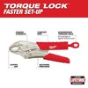 Milwaukee 7 in. TORQUE LOCK Curved Jaw Locking Pliers With Grip, small image number 2