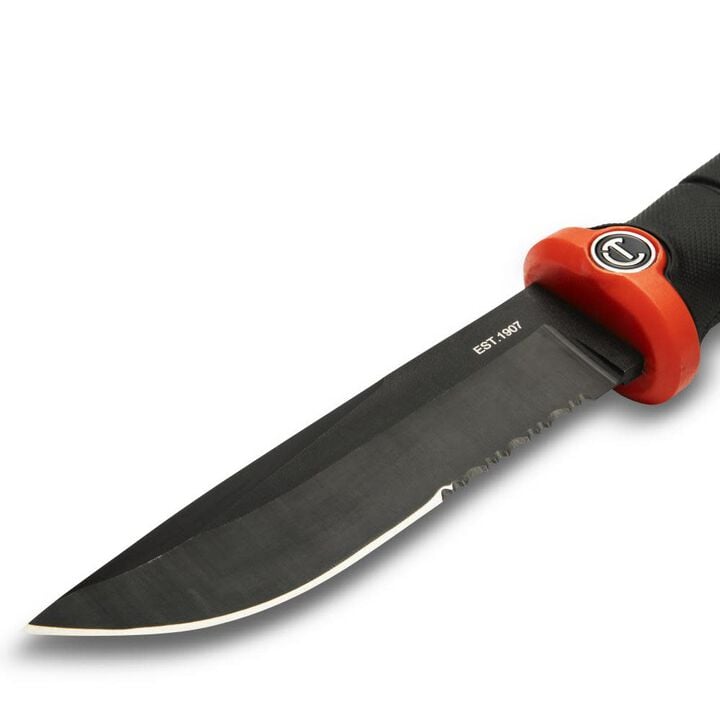 Crescent 4-1/2 Inch Fixed Blade Trade Knife with Sheath, large image number 4