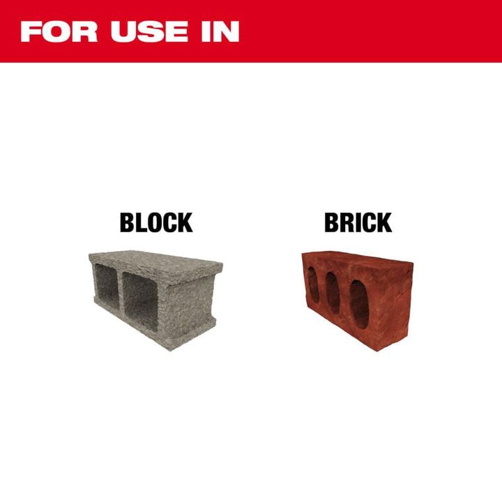 Milwaukee 1-1/2 in. Dry Core Masonry Bit, large image number 1