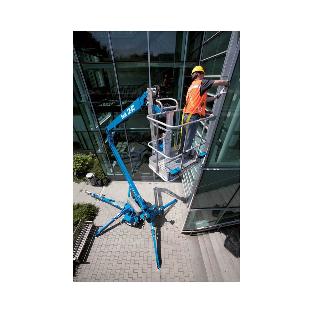 Genie 50 Ft. Trailer Mounted Articulating Boom Lift, large image number 4