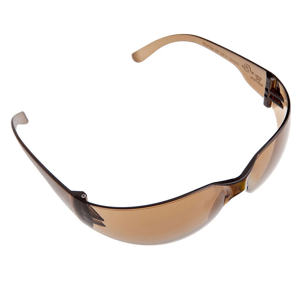 Forney Industries Safety Glasses, Mocha Lens, 10 Pairs – 55324