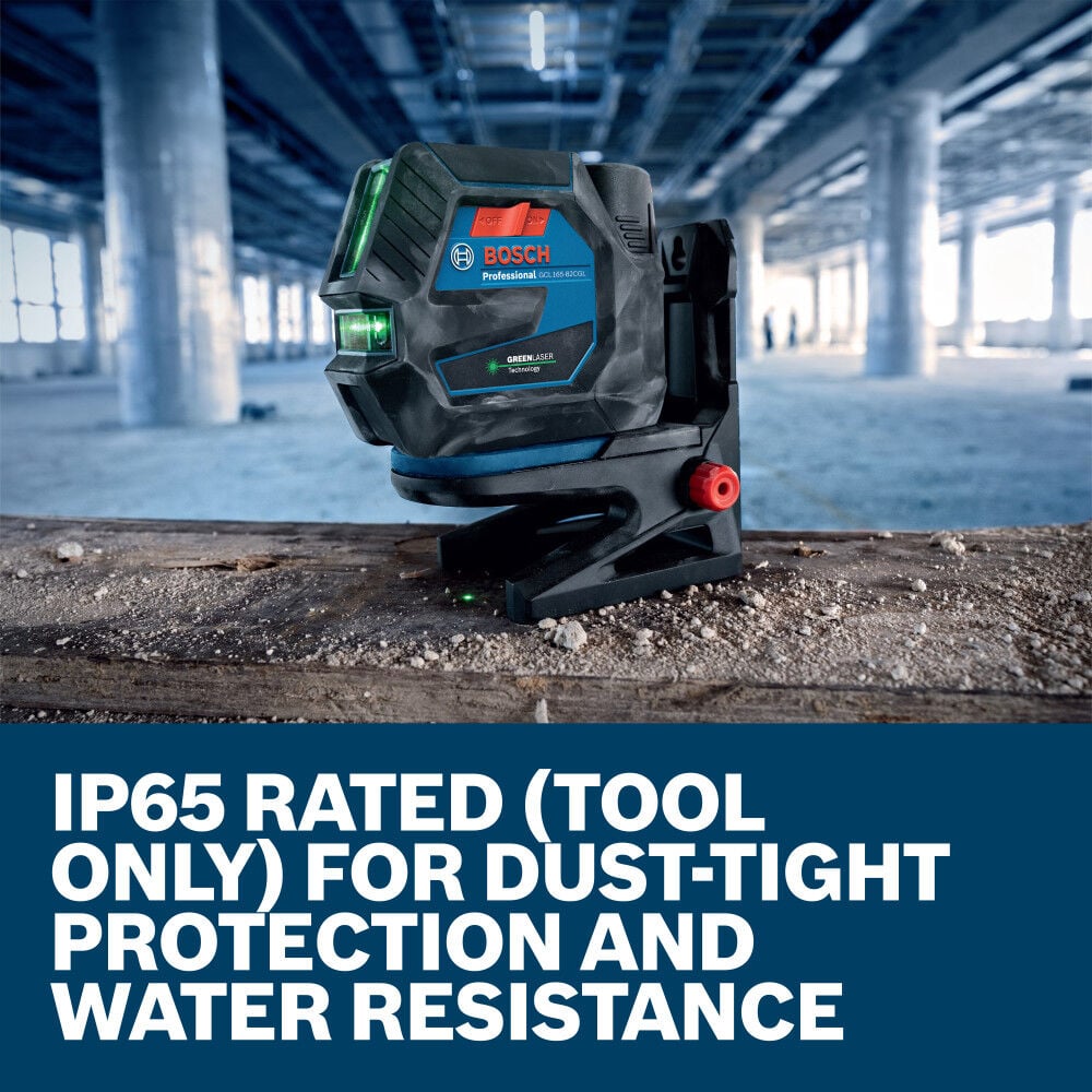 Bosch 12V Max Green-Beam Cross-Line Laser Kit, large image number 6