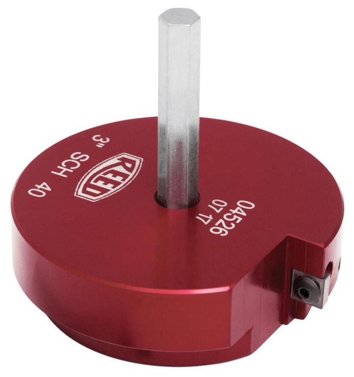 Reed Mfg Clean Ream Extreme Plastic Pipe Fitting Reamer, 3 Inch PPR300 (04526), large image number 4