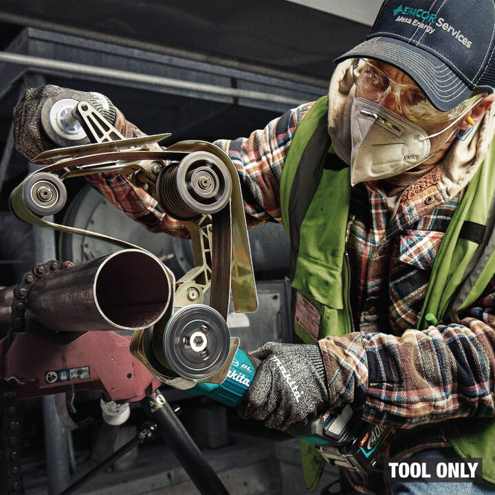 Makita 40V max XGT Brushless Cordless 1-9/16 Inch x 30 Inch Pipe Belt Sander, (Bare Tool), large image number 11
