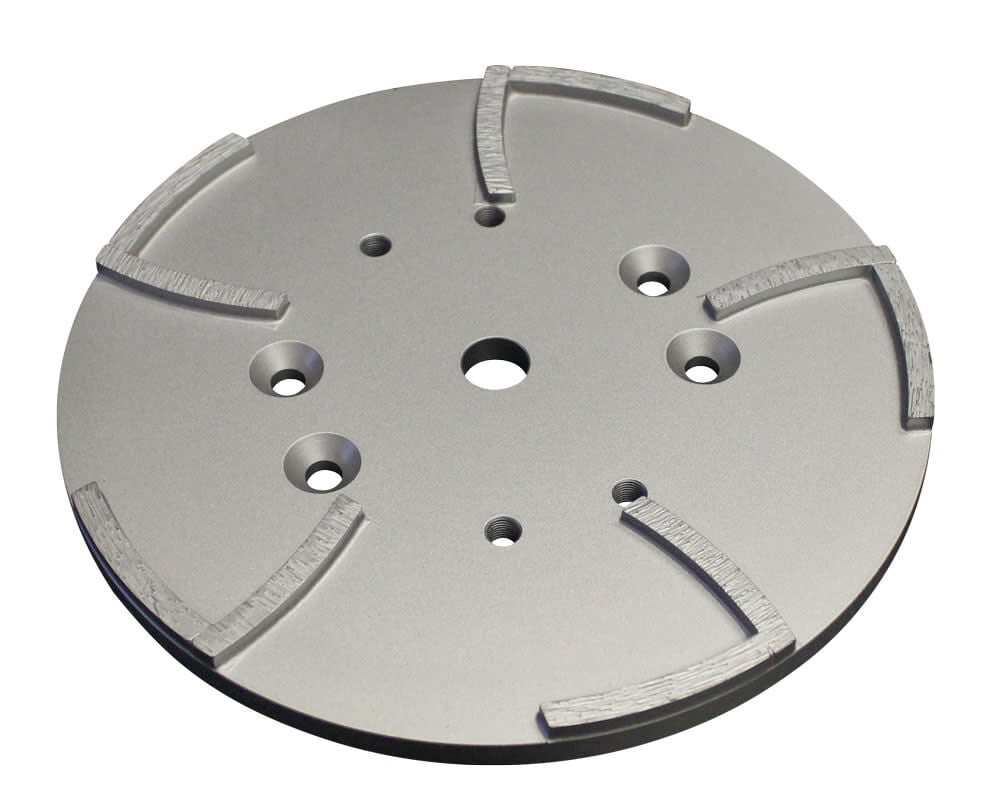 Edco 10in - 10 Segmented Silver Economy Diamond Disc, large image number 1