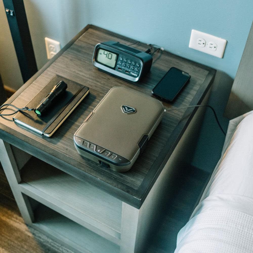 Vaultek Safe LifePod Electronic Keypad Weather Resistant Lock Box in