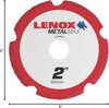Lenox MetalMax 2 Inch Segmented Rim Diamond Cut-Off Wheel for Metal, small image number 2