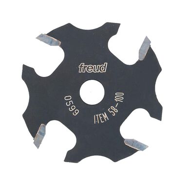 Freud 9/16 In. Depth x 1/16 In. Slot Four Wing Slotting Cutter, large image number 0
