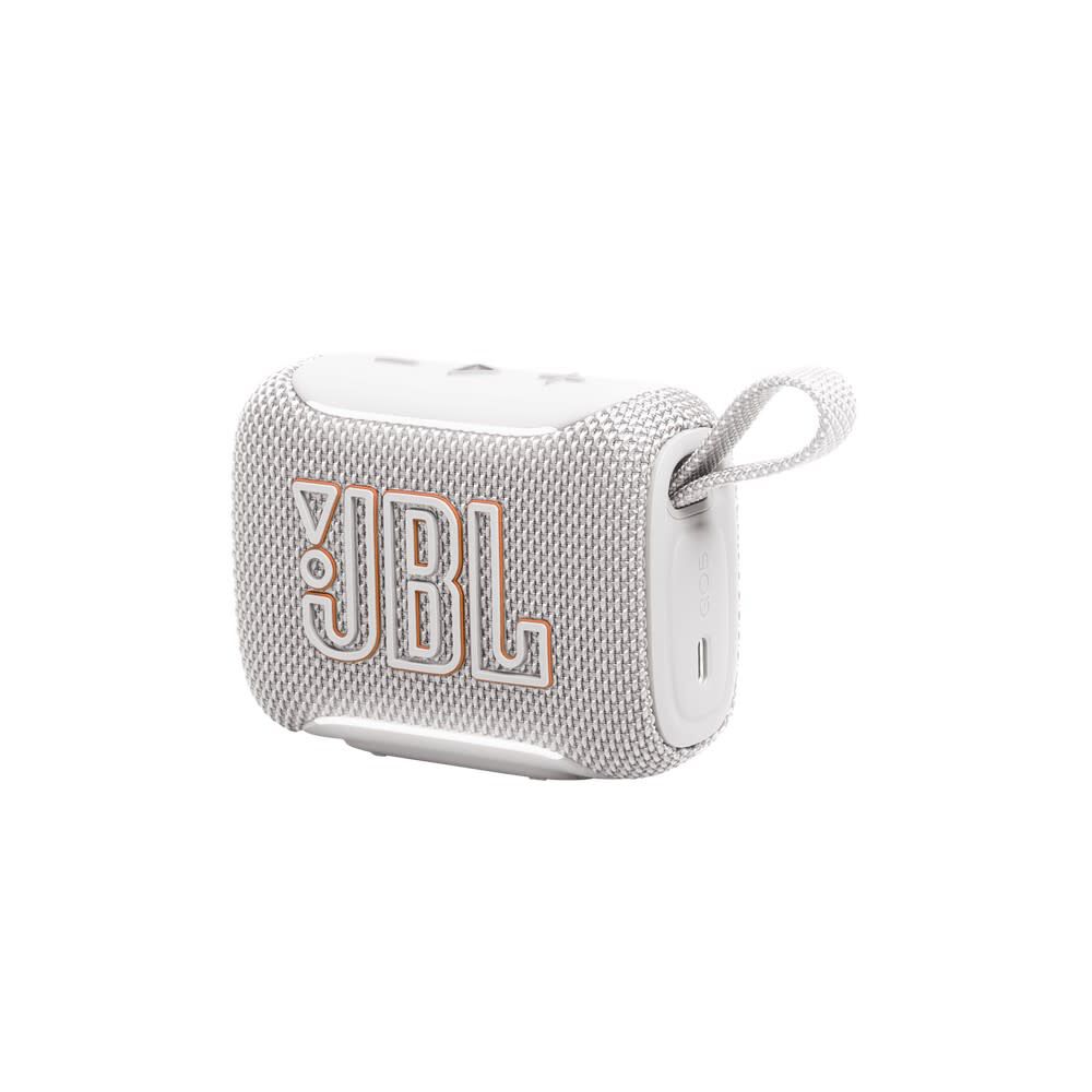JBL Go 5 White Bluetooth Portable Speaker, large image number 6