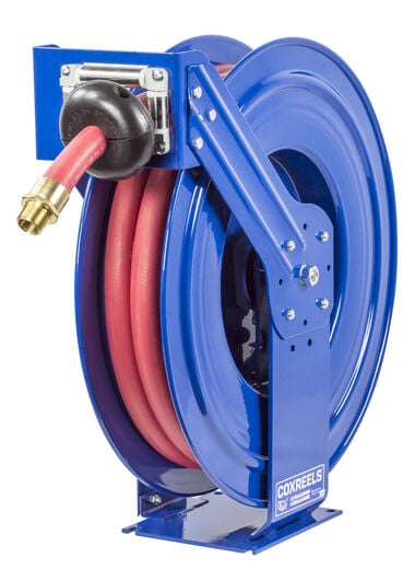 Coxreels Hose Reel Supreme Duty Spring Rewind for Fuel 3/4in ID 75' Fuel Hose 300 PSI