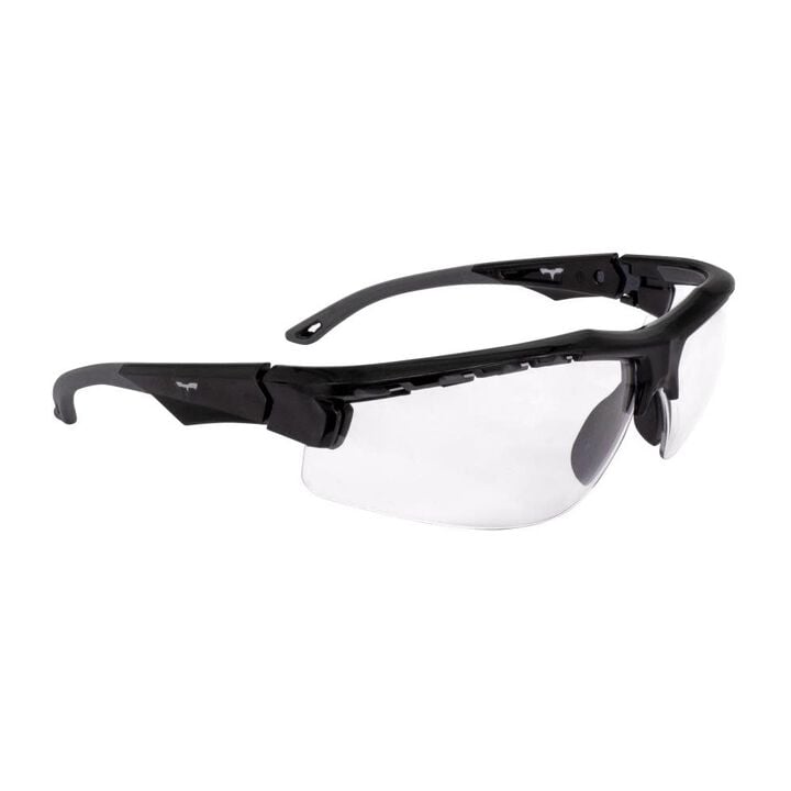 Radians THRAXUS Elite Safety Eyewear Gray Features Clear Lens