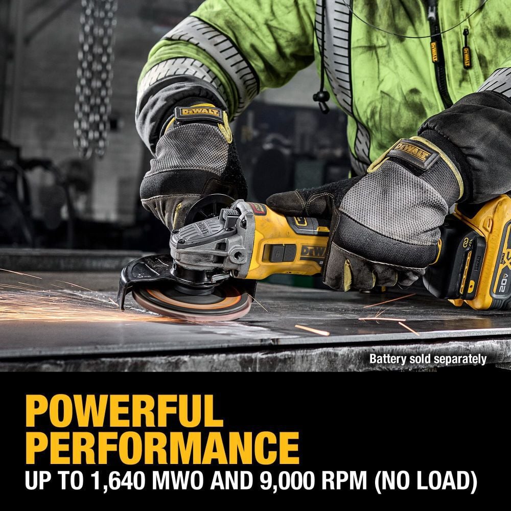 DEWALT 20V MAX XR 4-1/2 Inch – 5 Inch Grinder (Bare Tool) Simolary simolary.com 8