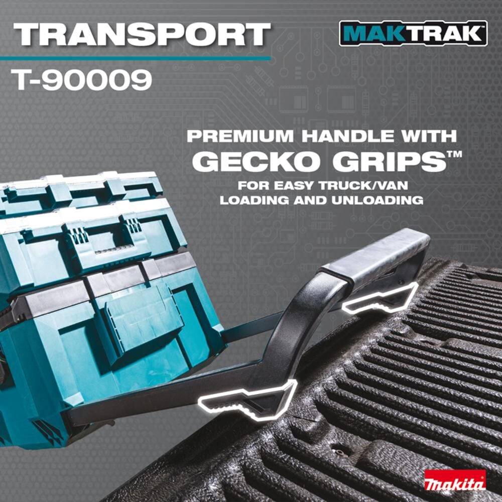 Makita MAKTRAK 3pc Rolling Tool Chest, Medium Tool Box, and Deep Medium Organizer Bundle, large image number 4