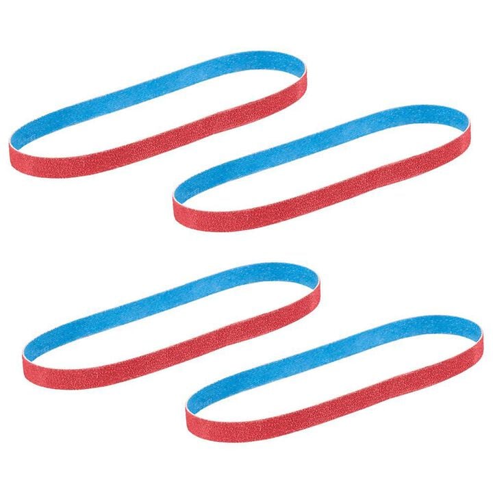 Milwaukee 1/2 Inch x 18 Inch 120 Grit Bandfile Belts  4 Pack, large image number 11
