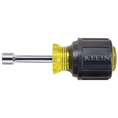 Klein Tools 1/4in Stubby Nut Driver 1-1/2in Shaft, large image number 0