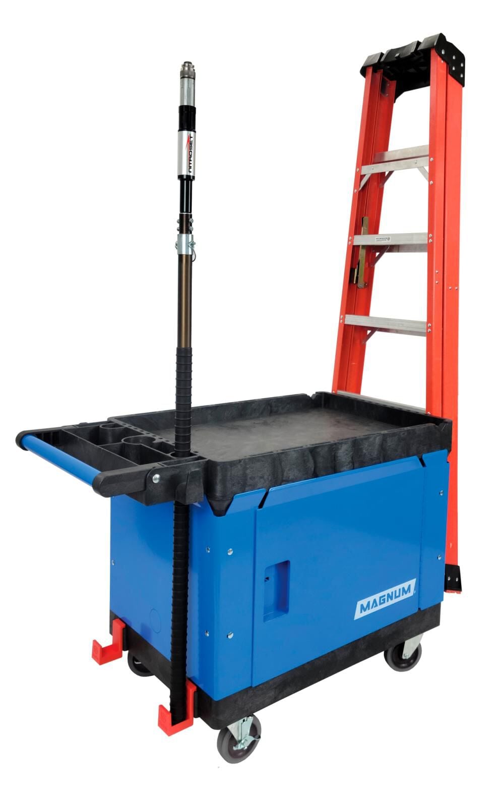Magnum Tool Group Pro Series Service Cart 4426 with 9 Inch Solid Casters and Vault, large image number 2