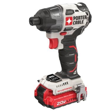 Porter Cable 20V 1/4in Impact Driver Kit, large image number 1