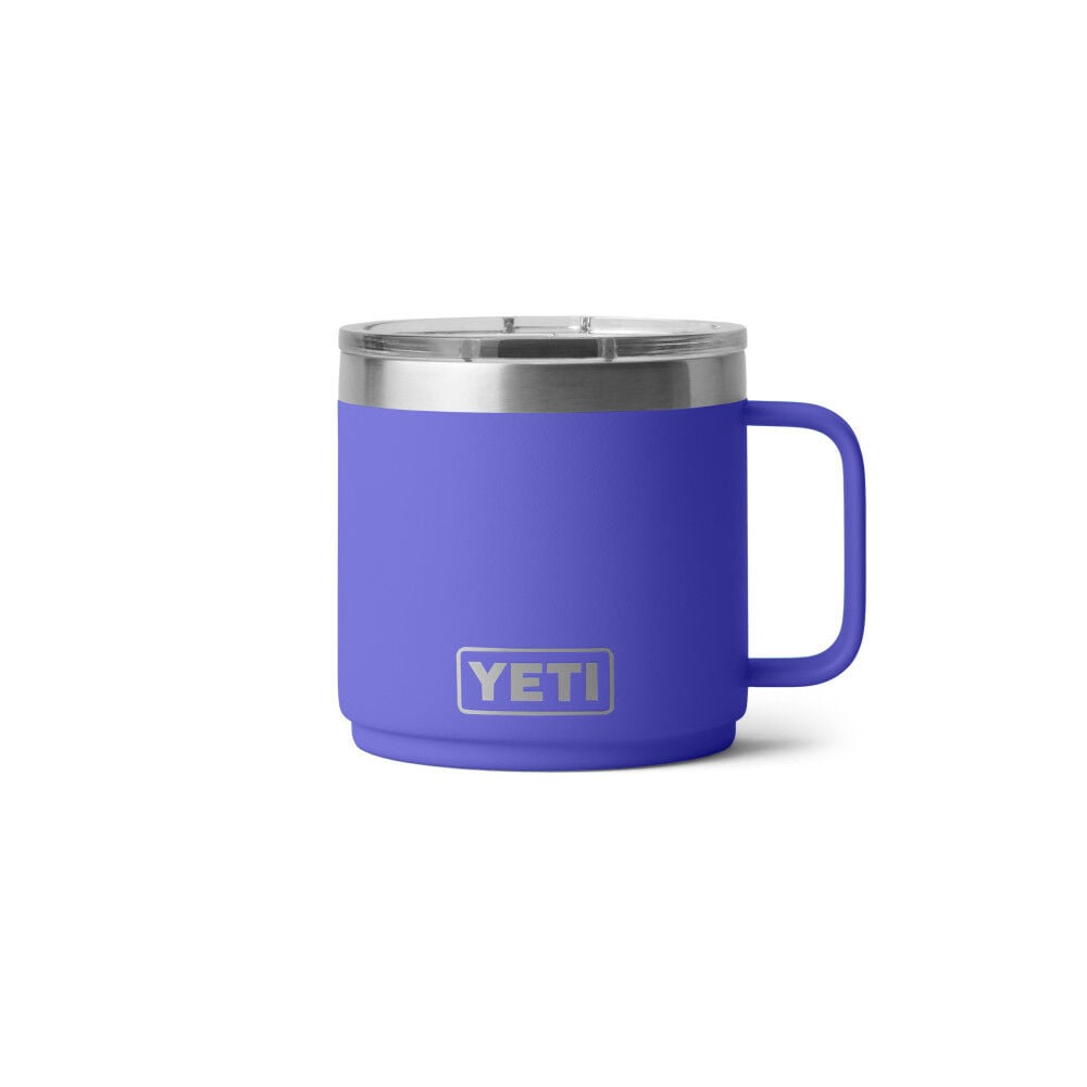 YETI Rambler 14 Oz 2.0 Stackable Mug with MagsliderLid, Ultramarine Violet – 21071504773