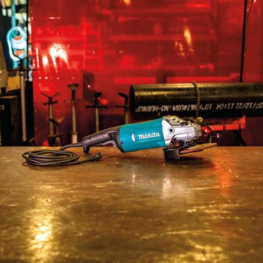 Makita 7in Angle Grinder with Lock-On Switch, large image number 1