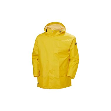 Helly Hansen Polyester Mandal Rain Jacket Light Yellow 5X, large image number 1