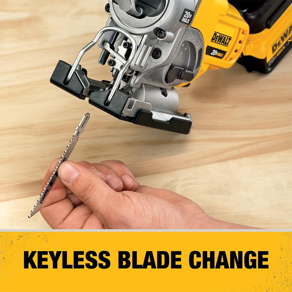 DEWALT 20V MAX Lithium Ion Jigsaw Bare Tool DCS331B Acme Tools