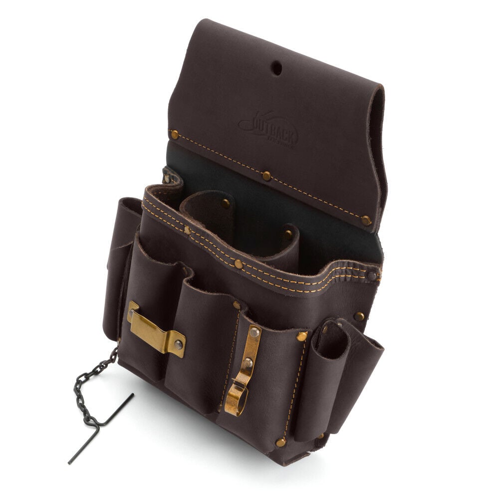 Ox Tools Electrician’s Pouch, Oil-Tanned Leather – OX-P263402